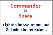 Online Spiele Lk. Schweinfurt - Sci-Fi - Commander in Space